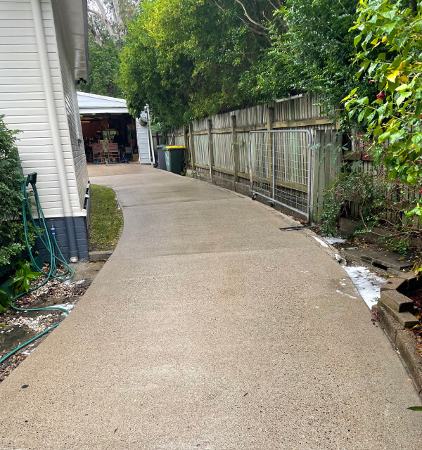 House Washing Driveway After